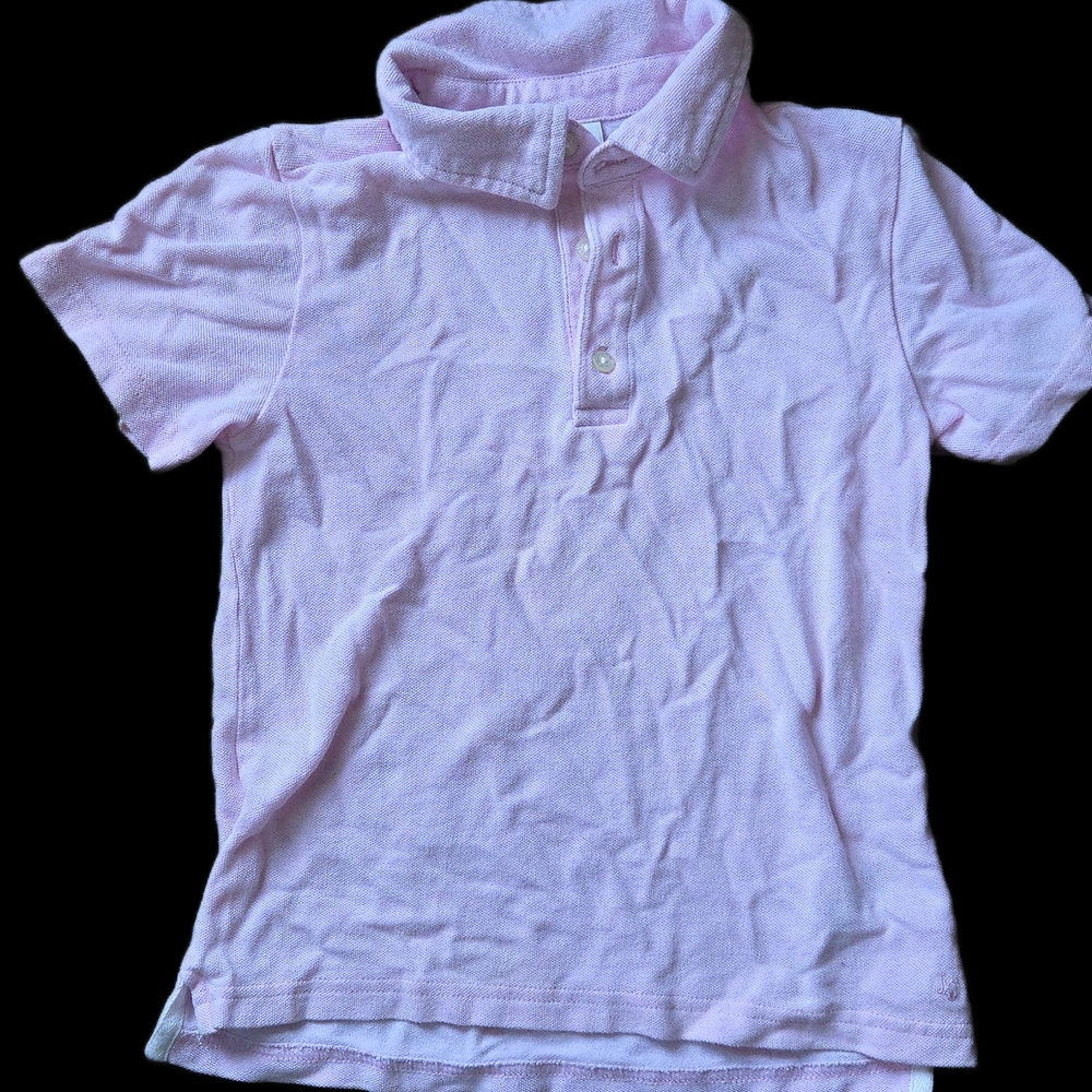 Janie and Jack Light Pink Polo Shirt